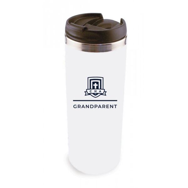 14oz. Stainless Steel Tumbler - Sublimated Logo Thumbnail